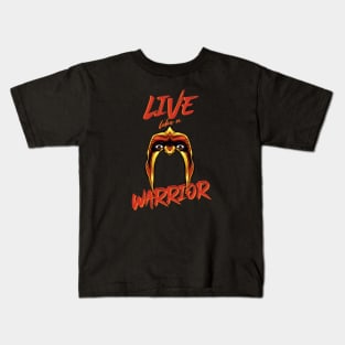 Live Like An Ultimate Warrior Kids T-Shirt